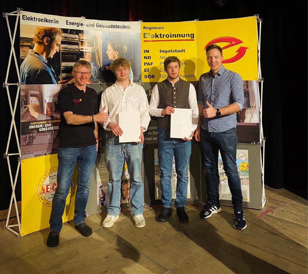 Glückwunsch zur erfolgreichen Gesellenprüfung!